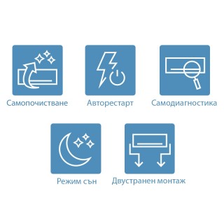 Инверторен климатик AUX Freedom ECO ASW-H12C5E4/FAR3DI-B8