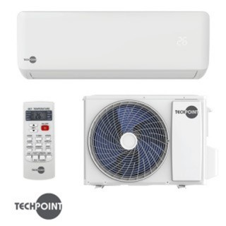 Инверторен климатик TechPoint TCP H24 MAXCOOL - Бял
