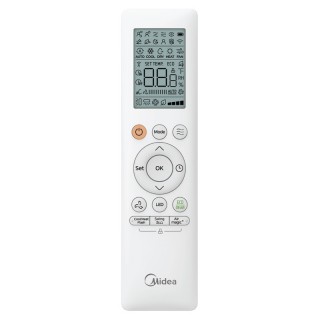 Инверторен стенен климатик с изкуствен интелект Midea Breezeless E CB1-12HRFN8-I(B)- Бял