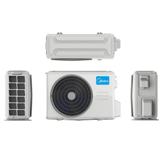 Инверторен стенен климатик с изкуствен интелект Midea Solstice EZB-21RD6-I- Черен