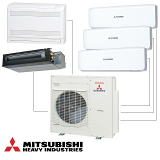 Външно тяло на мултисплит система Mitsubishi Heavy Industries SCM100ZS-W