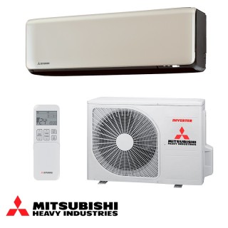 Инверторен климатик Mitsubishi Heavy Industries SRK 25 ZT-WFT + SRC 25 ZT-W - титаниев