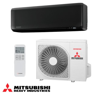 Инверторен климатик Mitsubishi Heavy Industries SRK 50 ZT-WFB + SRC 50 ZT-W - черен
