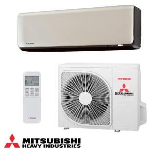 Инверторен климатик Mitsubishi Heavy Industries SRK 50 ZT-WFT + SRC 50 ZT-W - титаниев