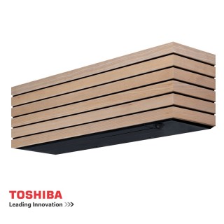 Инверторен климатик Toshiba Super Daiseikai 10 WOOD RAS-B10S4KVDG-E / RAS-10S4AVPG-E